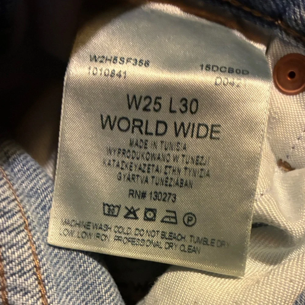 Wrangler Worldwide 661 Wide Leg Patchwork Jeans - Picture 5 of 5